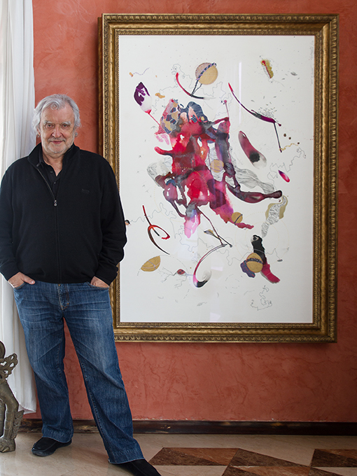 Retrato de Joaquín Lorente para Flash deco Sant Cugat