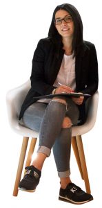 Retrato de Silvia Raurell, de Sica Decor, para Flash deco Sant Cugat