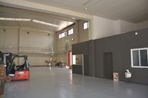 Proyecto de nave industrial de Sica Deco para Flash deco Sant Cugat