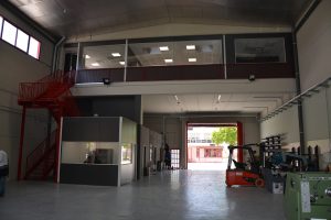Proyecto de nave industrial de Sica Deco para Flash deco Sant Cugat