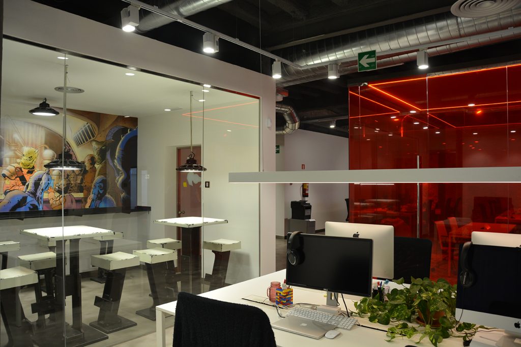 Proyecto de Silvia Raurell, de Sica Decor, para Inbenta, publicado en Flash deco Sant Cugat