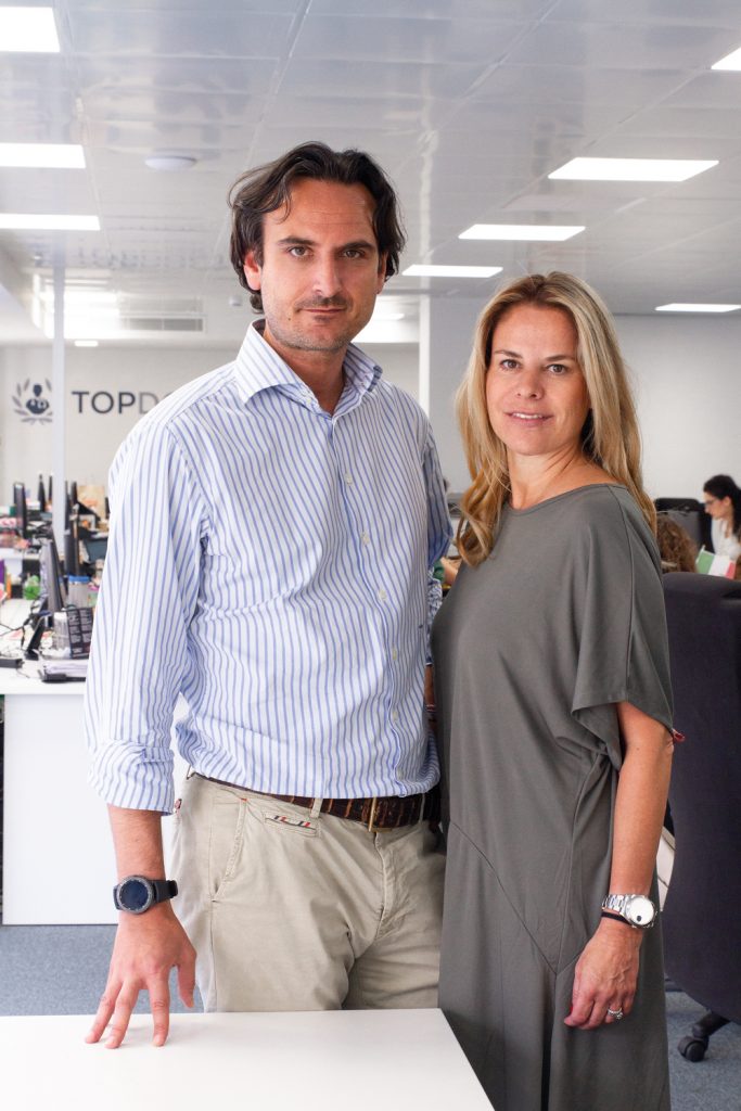Lorena Bassas y Alberto Porciani de Top doctors para Flash deco Barcelona